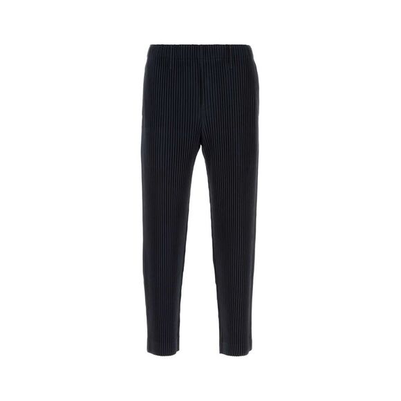 Homme Plisse' Issey Miyake Men Midnight Blue Polyester Pant